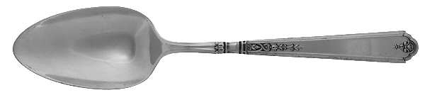 Princess Patricia (Sterling, 1926, No Monos) Dessert/Oval Soup Spoon
