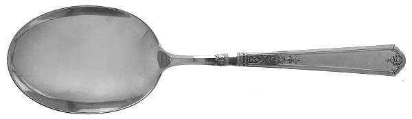 Princess Patricia (Sterling, 1926, No Monos) Solid Serving Spoon