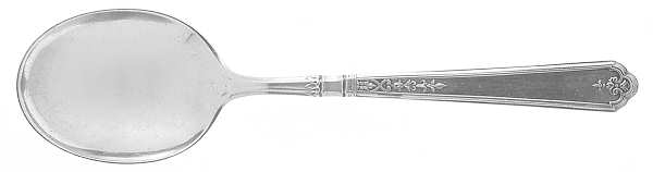 Princess Patricia (Sterling, 1926, No Monos) Round Bowl Soup Spoon (Bouillon)