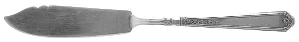Princess Patricia (Sterling, 1926, No Monos) Flat Handle Master Butter Knife
