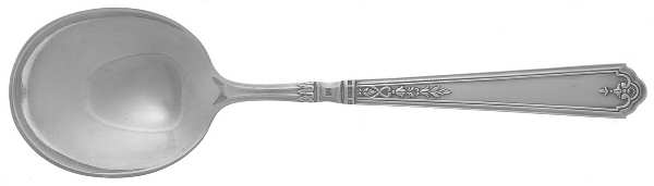 Princess Patricia (Sterling, 1926, No Monos) Round Bowl Soup Spoon (Cream Soup)