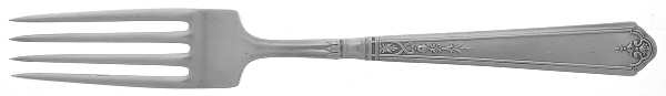 Princess Patricia (Sterling, 1926, No Monos) Fork