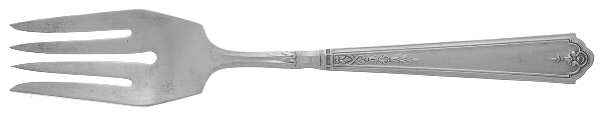 Princess Patricia (Sterling, 1926, No Monos) Individual Salad Fork