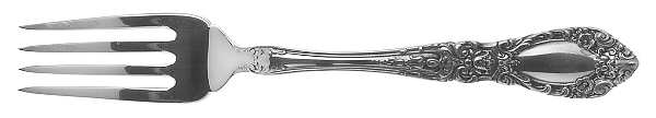 Queen's Grace (Silverplate, 1977) Individual Salad Fork