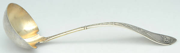 Raphael (Sterling, 1875) Large Solid Soup Ladle