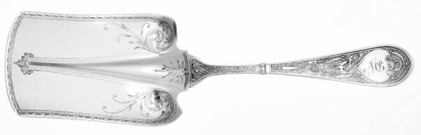 Raphael (Sterling, 1875) Solid Bright Cut Ice Cream Spade