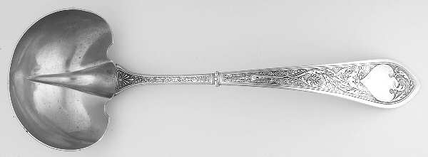 Raphael (Sterling, 1875) Large Solid Soup Ladle