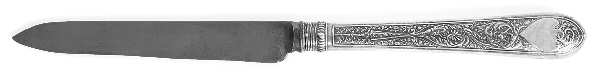 Raphael (Sterling, 1875) Large Stainless Blade Roast Carving Knife
