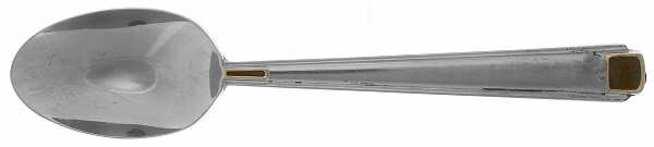 Regalia Court-Onyx (Stainless, Gold Accent) Place/Oval Soup Spoon