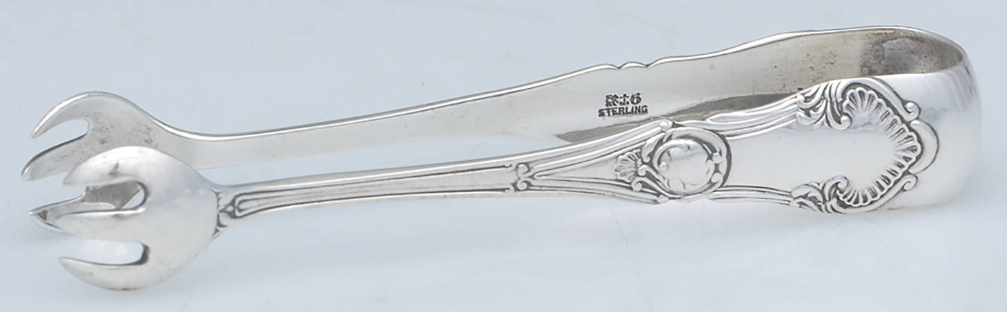 Regent (Sterling, 1892) Bon Bon Tongs