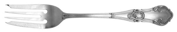 Regent (Sterling, 1892) Small Individual Solid Fish/Salad Fork