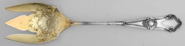 Regent (Sterling, 1892) Oversize Solid Salad Servng Fork