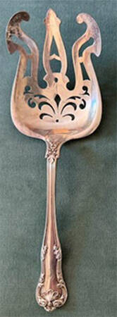 Regent (Silverplate, 1902-1903) Large Solid Fish Serving Fork