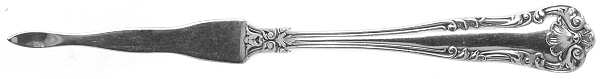 Regent (Silverplate, 1902-1903) Solid Nut Pick
