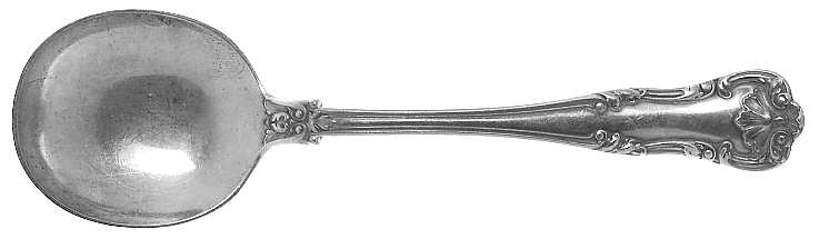 Regent (Silverplate, 1902-1903) Round Bowl Soup Spoon (Gumbo)