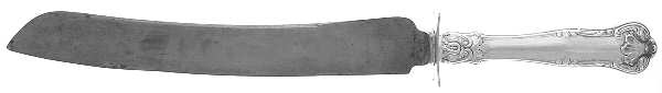 Regent (Silverplate, 1902-1903) Large Stainless Blade Roast Carving Knife