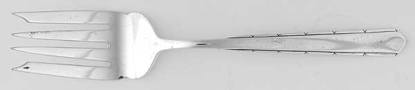 Remembrance (Silverplate, 1930) Medium Solid Cold Meat Serving Fork