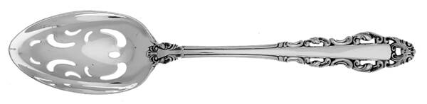 Renoir (Silverplate, 1977) Pierced Tablespoon (Serving Spoon)