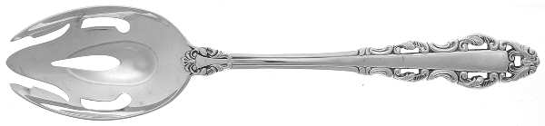 Renoir (Silverplate, 1977) Pierced Tablespoon (Serving Spoon)