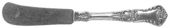 Richmond (Silverplate, 1897) Flat Handle Butter Spreader
