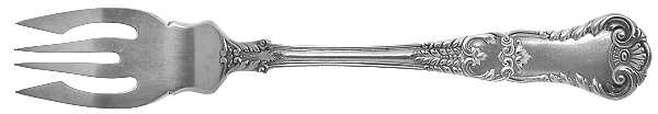 Richmond (Silverplate, 1897) Large Individual Solid Fish/Salad Fork