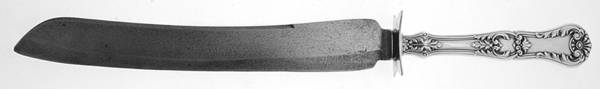 Richmond (Silverplate, 1897) Large Stainless Blade Roast Carving Knife