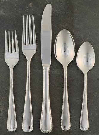 Ribbon Edge II (Stainless) 5 Piece Place Setting