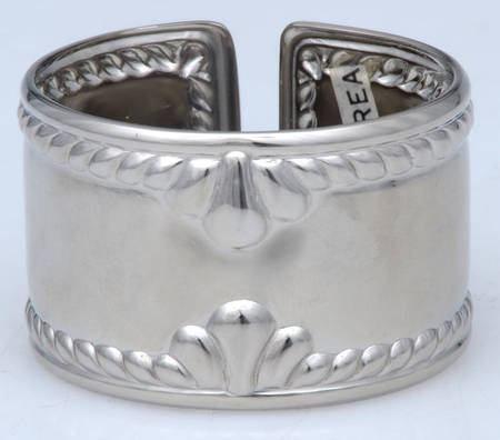 Ribbon Edge II (Stainless) Napkin Ring