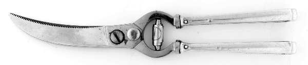Roanoke (Sterling, 1913) Poultry Shears with Stainless Blades