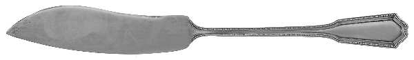 Roanoke (Sterling, 1913) Flat Handle Master Butter Knife