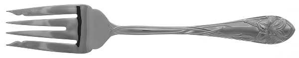 Royal Lily (Stainless) Medium Solid Cold Meat Serving Fork