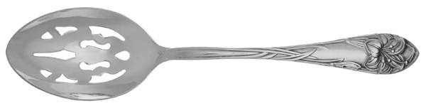 Royal Lily (Silverplate, 1991) Pierced Tablespoon (Serving Spoon)
