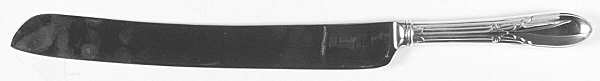 Rose Marie (Sterling, 1933, No Monograms) Cake Slicer with Stainless Blade