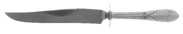 Rose Marie (Sterling, 1933, No Monograms) Small Carving Knife W/Sterling Guard