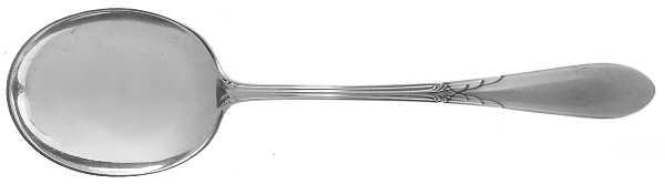 Rose Marie (Sterling, 1933, No Monograms) Round Bowl Soup Spoon (Bouillon)