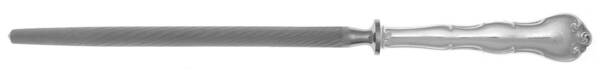 Rondo (Sterling, 1951, No Monograms) Sharpener Knife with Steel Rod HC