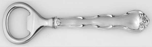 Rondo (Sterling, 1951, No Monograms) Bottle Opener with Stainless Bowl