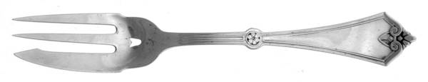 Rosette (Sterling, 1868) Old Style Pickle Fork