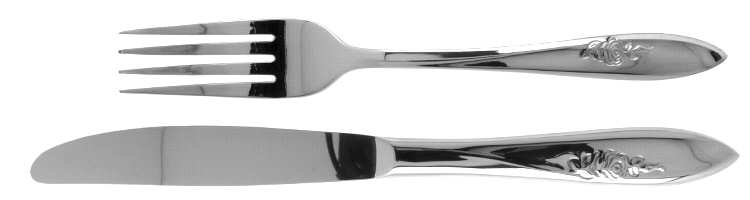Roselle (Stainless) Modern Hollow Knife