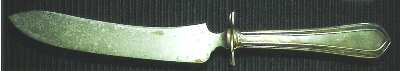 Roslyn (Silverplate, 1915) Small Steak Carving Knife with Stainless Blade