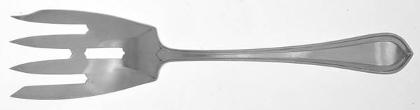 Roslyn (Silverplate, 1915) Medium Solid Cold Meat Serving Fork
