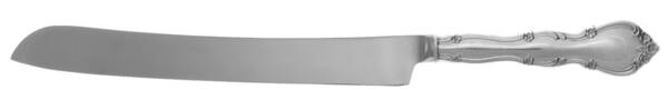 Rose Tiara (Sterling, 1963) Wedding Cake Knife with Stainless Blade HC
