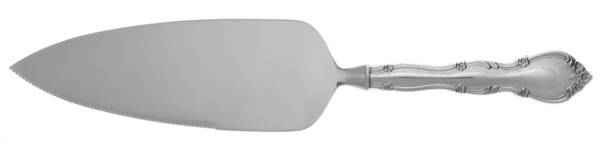 Rose Tiara (Sterling, 1963) Pie Server with Serrated Stainless Blade HC