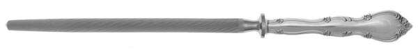 Rose Tiara (Sterling, 1963) Sharpener Knife with Steel Rod HC
