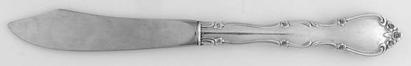 Rose Tiara (Sterling, 1963) Hollow Handle Master Butter Knife