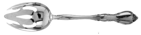 Rose Tiara (Sterling, 1963) Pierced Tablespoon (Serving Spoon) HC