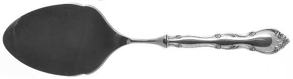 Rose Tiara (Sterling, 1963) Pastry Server with Stainless Blade