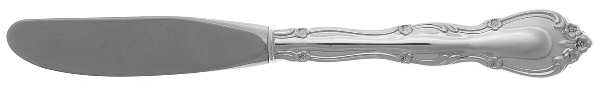 Rose Tiara (Sterling, 1963) Modern Hollow Butter Spreader (Stainless)