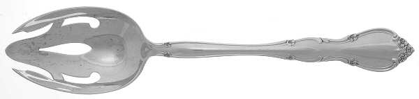 Rose Tiara (Sterling, 1963) Pierced Tablespoon (Serving Spoon)