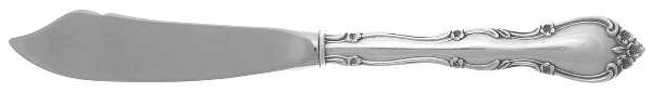 Rose Tiara (Sterling, 1963) Hollow Handle Master Butter Knife